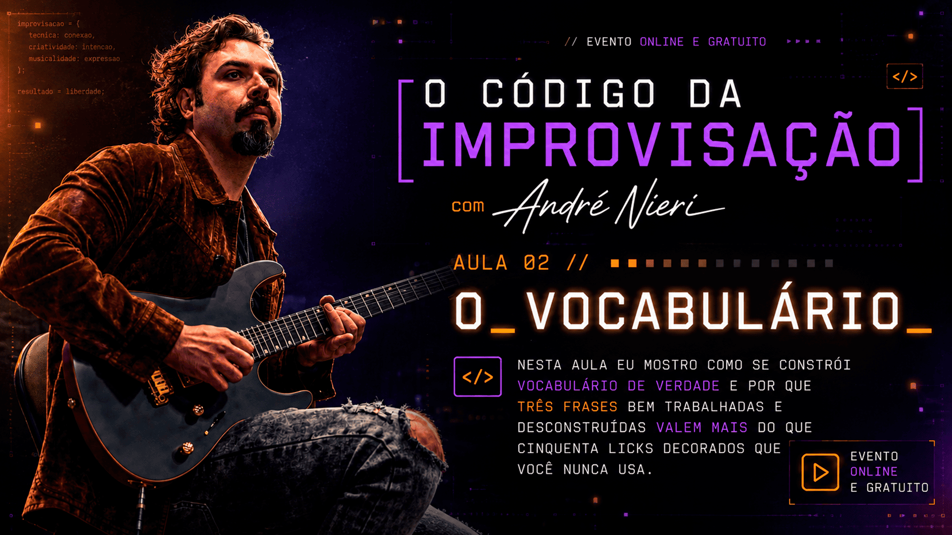 Capa da Aula 02 — O Vocabulário